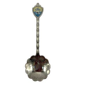 Costa Magica Souvenir Spoon Costa Cruise Line Collectible Silver-Plated B33
